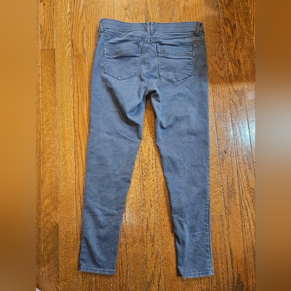 Democracy Jeans Womens Size 6 Gray Ab Technology Low Rise Stretch - Picture 2 of 7